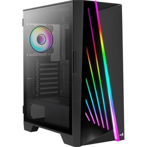 AeroCool Aerocool Mirage ARGB Verre Trempé USB 3.0 Black