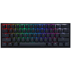Ducky Channel One 2 Mini RGB Black Cherry MX RGB Red