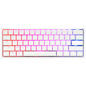 Ducky Channel One 2 Mini White Cherry MX Brown
