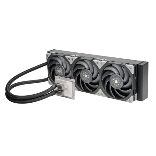 Silverstone XE360PD - Système de Refroidissement Liquide Tout-en-Un avancé avec Trois Ventilateurs 120 mm et Double Pompe, SST-XE360PD