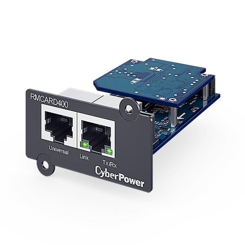 cyberpower Carte Réseau CyberPower RMCARD400 Ethernet Gigabit 1000 Mbit s Gestion à Distance