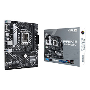 ASUS PRIME H610M A D4 Intel H610 LGA 1700 micro ATX
