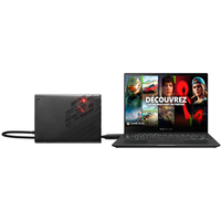 PC portable Asus ROG FLOW X13 13 4 tactile WUXGA AMD Ryzen 9 6900HS RAM 16 Go LPDDR5 512 Go SSD ROG XG mobile GC32L RX6850M XT
