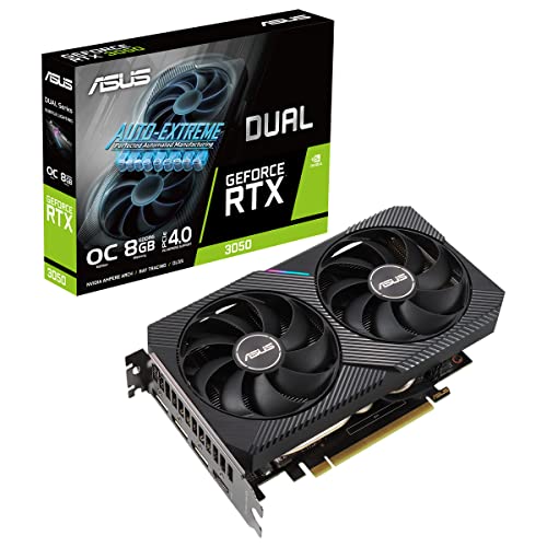 ASUS DUAL GeForce RTX 3050 O8G LHR
