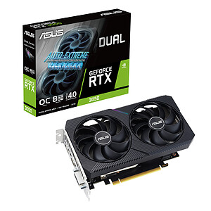 ASUS DUAL RTX 3050 V2 OC O8G