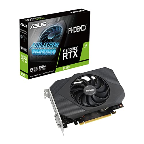   ASUS Phoenix PH RTX3050 8G V2 NVIDIA GeForce RTX 3050 8 Go GDDR6 PCI Express 4 0
