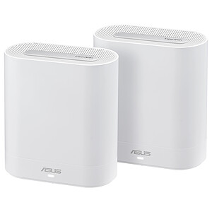 ASUS ExpertWiFi EBM68 Pack de 2 routeurs extensibles triple bande WiFi 6
