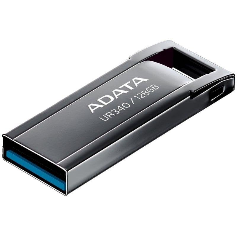 ADATA Clé USB Adata UR340 128GB USB 3.2 Métal Black Compacte