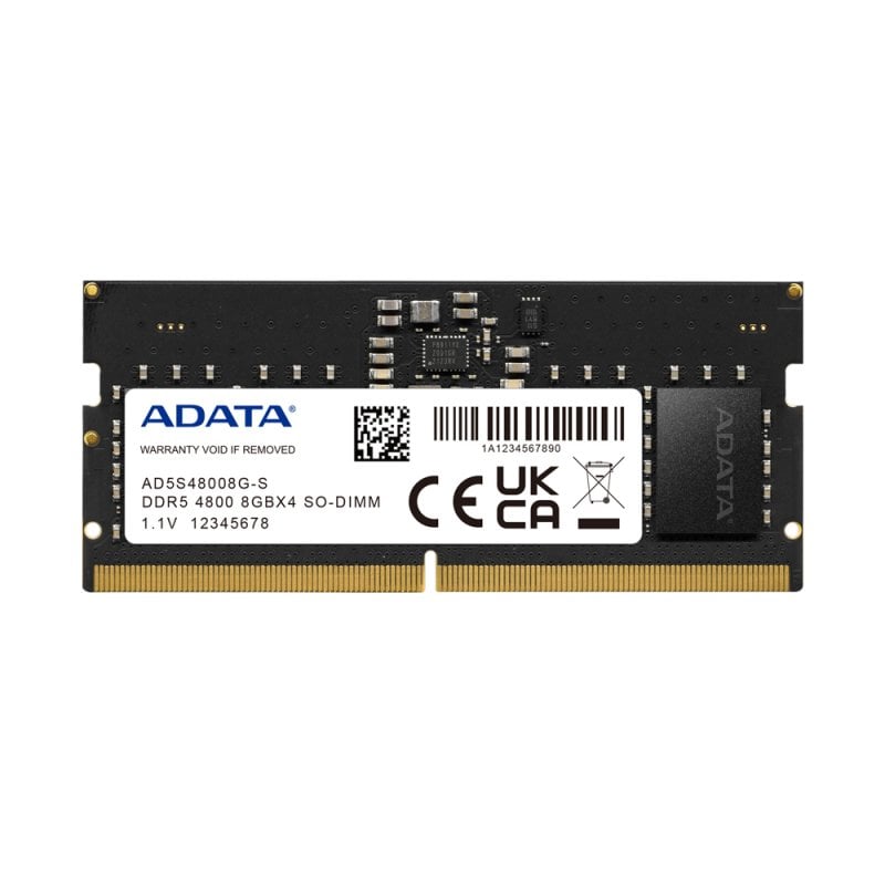 ADATA Adata SO-DIMM DDR5 4800 MHz 8 Go