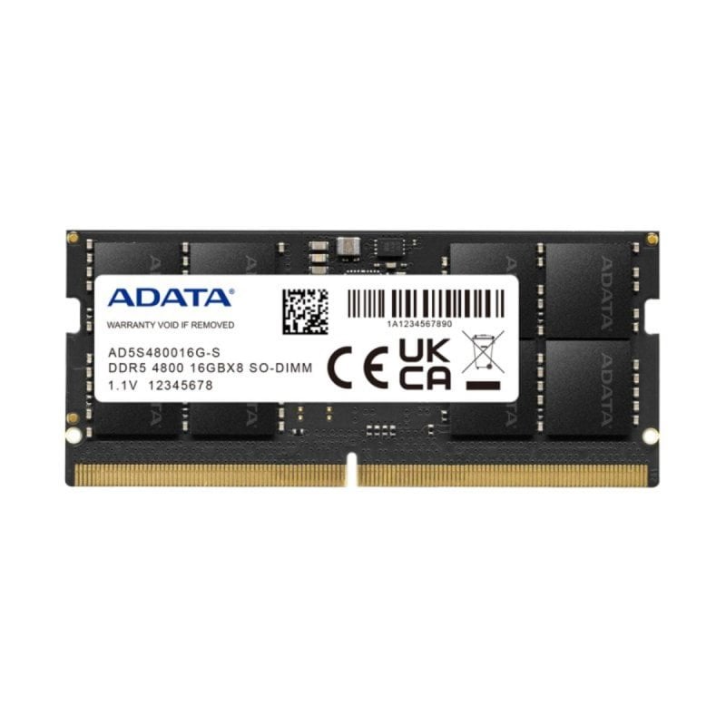ADATA DDR5 ADATA Premier 16GB 4800MHz 262-pin SO-DIMM On-Die ECC