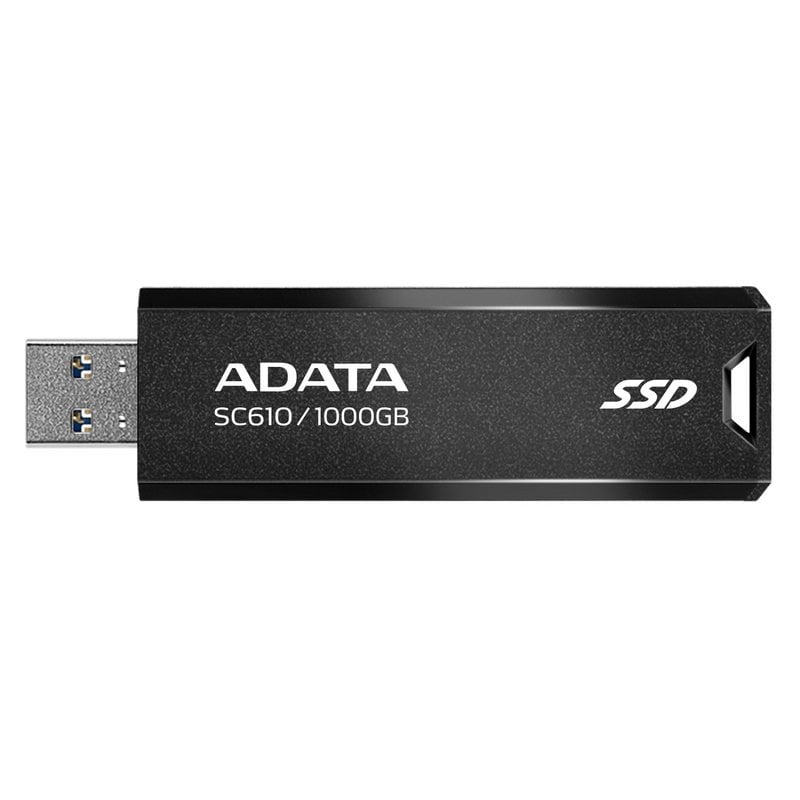 ADATA ADATA SC610 SSD Externe 1 To USB 3.2 Gen2 Black
