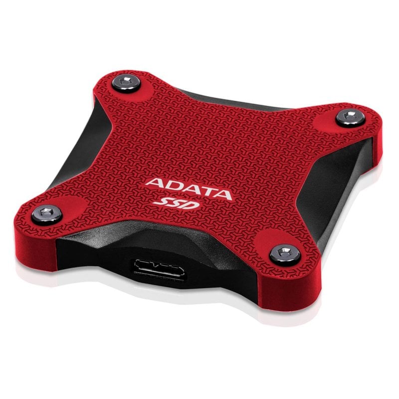 ADATA Disque Dur ADATA SD620 1TB SSD USB 3.2 Gen 2 520 Mo s Antichoc Red