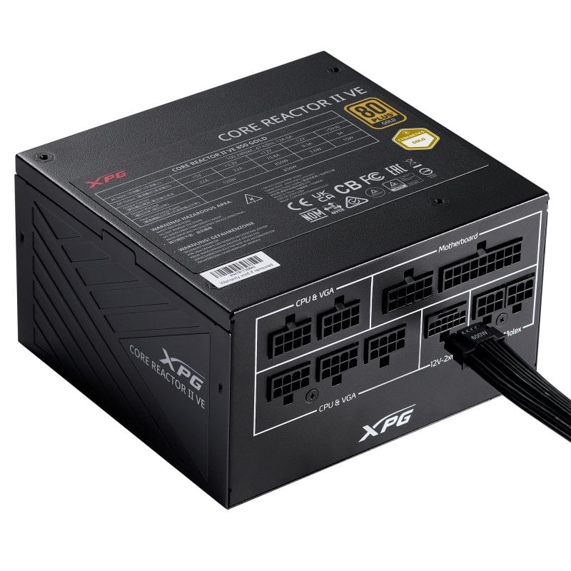 xpg Alimentation modulaire ATX 3.1 XPG 650 W 80 PLUS Gold Coreactor II VE
