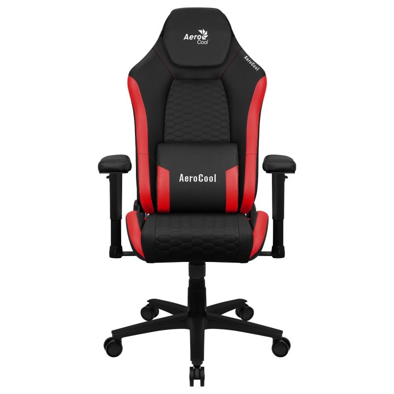 AeroCool Chaise de jeu en cuir Red Aerocool Crown