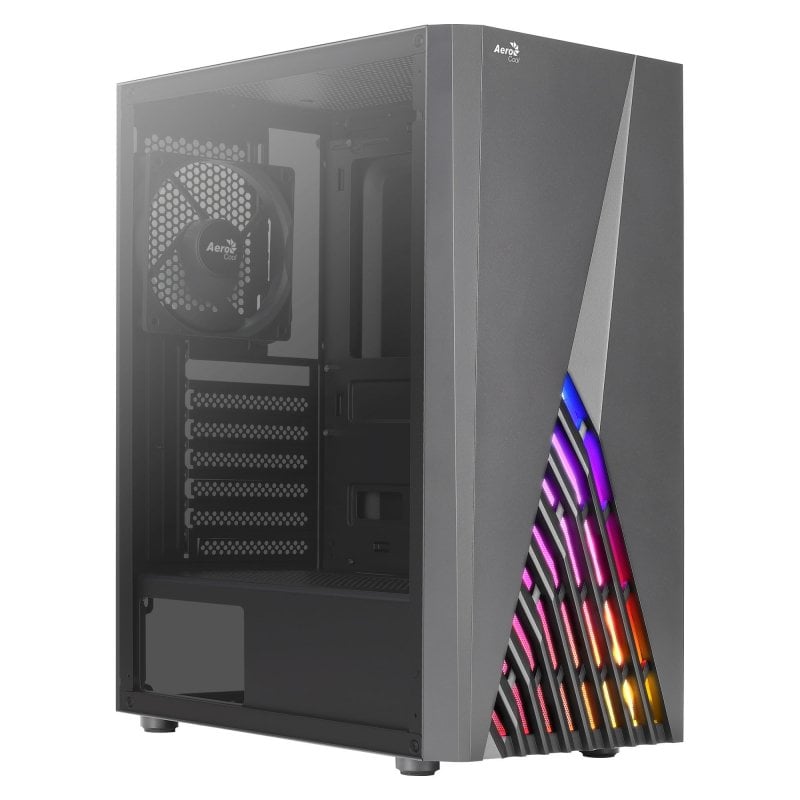AeroCool Aerocool Delta Verre Trempé RGB USB 3.0 Black
