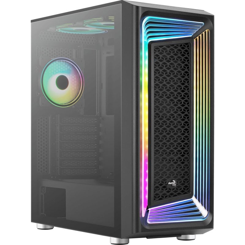 AeroCool Aerocool Interstellar Tower ATX RGB Verre Trempé USB 3.0 Black