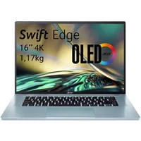 PC portable Acer Swift Edge SFA16 OLED WUXGA AMD Ryzen 7 6800U RAM 16 Go LPDDR5X 1 To SSD Puce graphique AMD Radeon