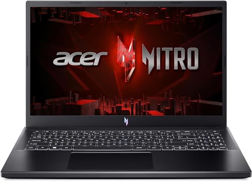 acer Nitro V Ordinateur portable de jeu Intel i5-13420H 16 Go 512 Go SSD 15,6 FHD HDMI rétroéclairé NVIDIA RTX 3050 6 Go Win 11