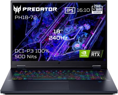 PC Gamer ACER Predator Helios Neo 18 PHN18 72 98QQ