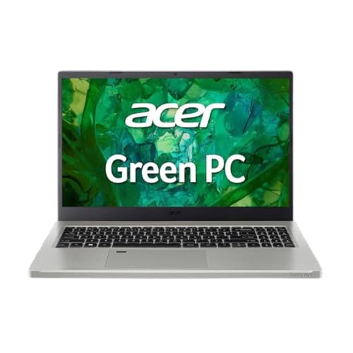 Acer Aspire Vero AV15-53P-54R1, Ordinateur Portable Éco 15,6'' Full HD IPS, PC (Intel Core i5-1335U, RAM 16 Go, SSD 512 Go, Intel Iris Xe Graphics, Windows 11), Gris, Clavier AZERTY (Français)