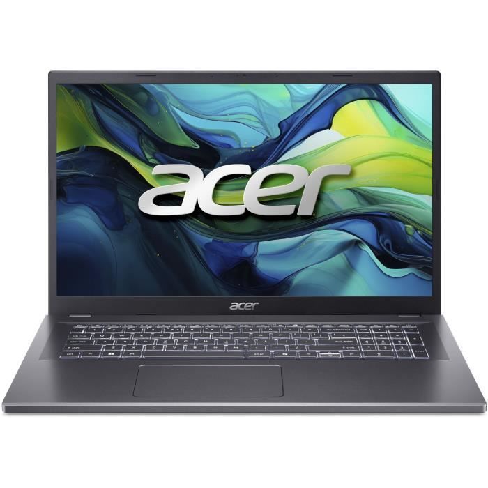 PC portable ACER Aspire A17 51M 54T6 17 3 FHD IPS Intel Core i5 1334U Intel UHD Graphics 32Go DDR5 1024Go SSD

