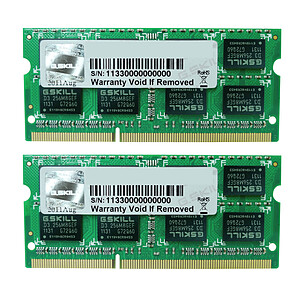 G Skill SO DIMM 8 Go DDR3 1600 MHz CL11