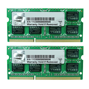 G Skill SO DIMM 16 Go 2x8Go DDR3 1600 MHz CL11