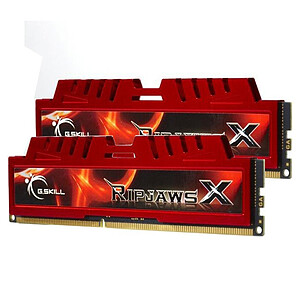 G Skill XL Series RipJaws X Series 4 Go kit 2x 2 Go DDR3 1600 MHz
