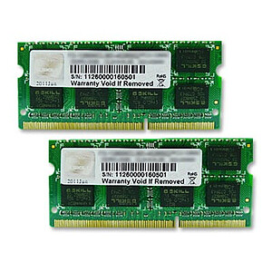 G Skill 8 Go 2x4Go DDR3 1600 MHz CL11 SODIMM 204 pins
