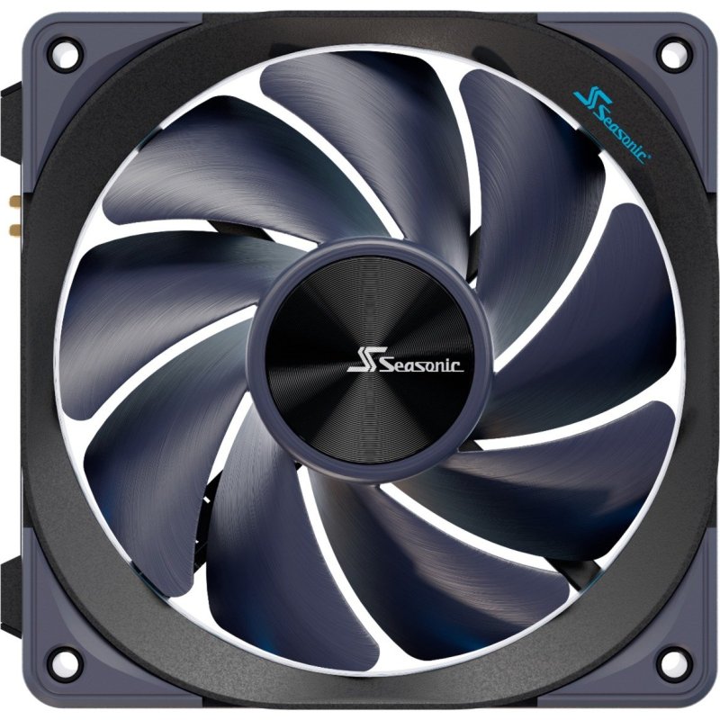 Seasonic Ventilateur de refroidissement à air Seasonic MagFlow 120 mm MagFlow 1225 PWM haute efficacité silencieux