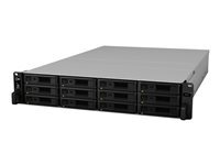 Synology Synology RX1217RP boîtier de disques Rack (2 U) Black, Grey
