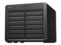 Synology Unité d'extension Synology Nas Dx1222 Serveur de stockage réseau 12 baies - Capacité extensible de 288 To pour les PME, prend en charge les disques durs et SSD, Gigabit Ethernet, sauvegarde automatique