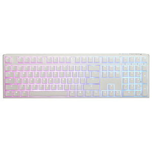 Ducky Channel One 3 White Cherry MX Black