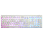 Ducky Channel One 3 White Cherry MX Speed Silver
