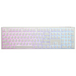 Ducky Channel One 3 White Cherry MX Clear