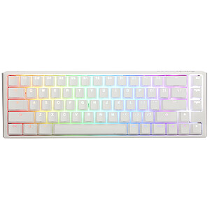 Ducky Channel One 3 SF White Cherry MX Blue
