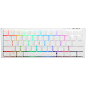 Ducky Channel One 3 Mini White Cherry MX Black