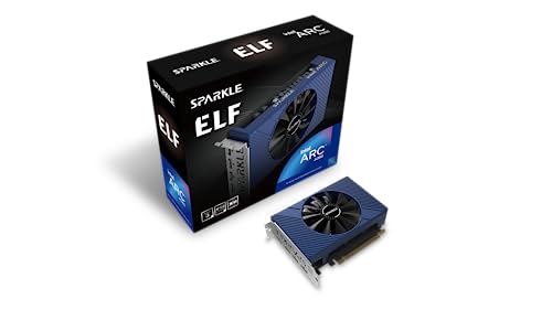 Intel Carte Graphique Sparkle Intel Arc A380 ELF 6GB GDDR6 8K XeSS AV1 PCIe 4.0