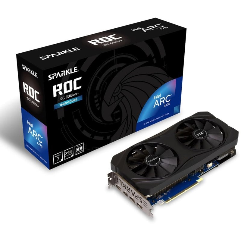 Sparkle ROC OC Intel Arc A770 16 Go GDDR6