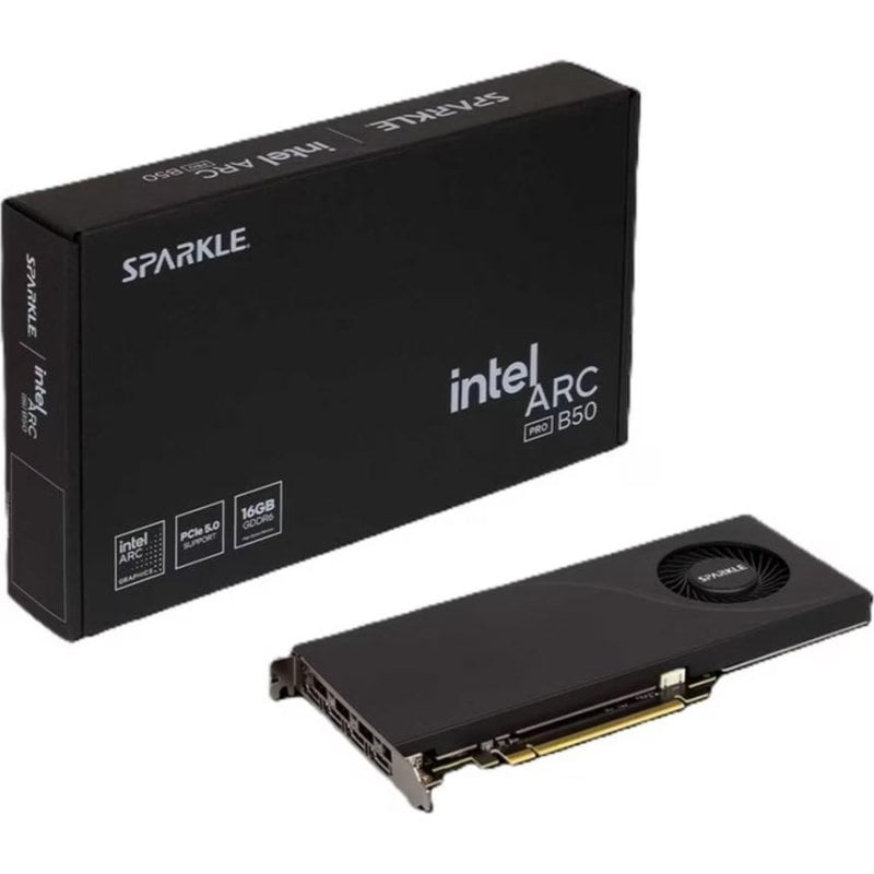 Sparkle Carte Graphique Sparkle Arc Pro B50 16GB GDDR6 PCIe 5.0 Blower