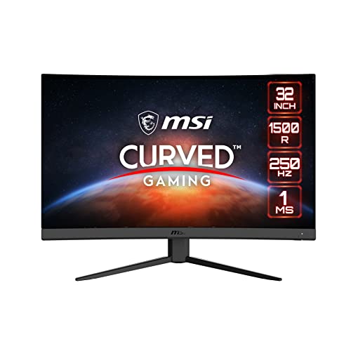 MSI G32C4X 31 5 CURVE FHD 250Hz VA 1ms HDR FS Prem
