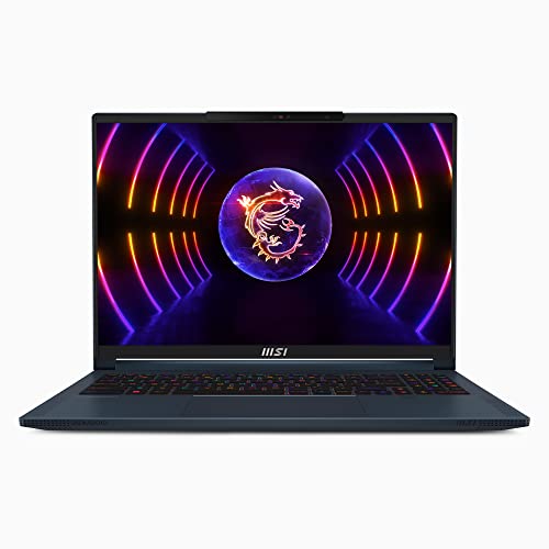 MSI Stealth 16Studio A13VF-007FR Intel Core i7 13700H - 16GB DDR5 - SSD 1TB - Nvidia RTX4060 8GB - 16' QHD 240Hz - Windows 11 Professionnel - Clavier Azerty retroeclairé RGB