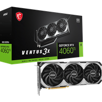 MSI GeForce RTX 4060 Ti VENTUS 3X 8 Go OC
