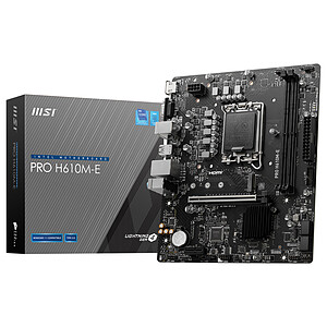 MSI PRO H610M E
