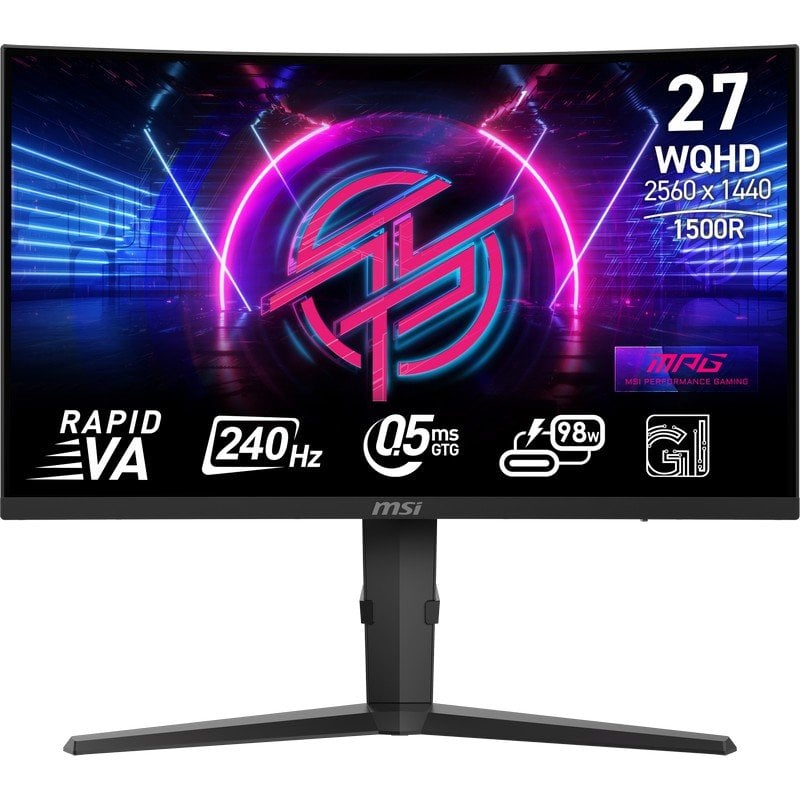 MSI MSI MPG 275CQRXF 27 LED WQHD 240 Hz USB-C courbe