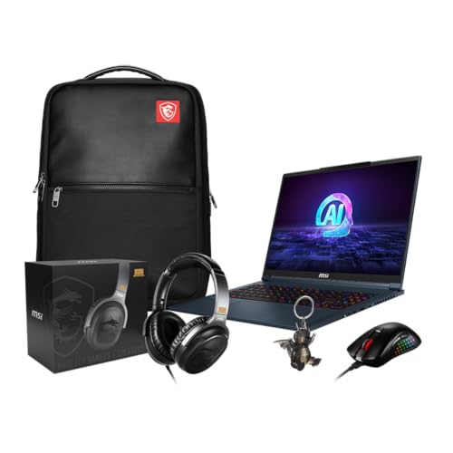 MSI Stealth 16 AI Studio A1VIG-208FR 20Th Anniversaire Intel Core Ultra 9 185H – 32GB DDR5 – SSD 1TB – Nvidia RTX4090 16GB – 16' UHD 4K MiniLED 120Hz – Windows 11 Pro