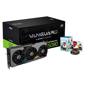 MSI RTX 5080 16G VANGUARD SOC LAUNCH 1 Go
