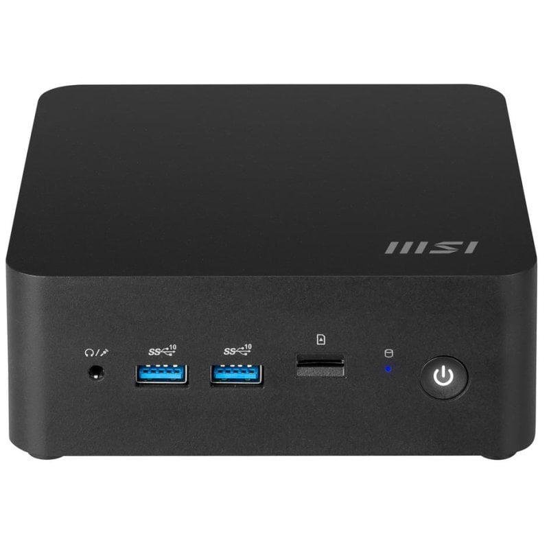 MSI Barebone MSI CUBI NUC 1MG-238BEU Intel Core 5 120U DDR5 Wi-Fi 6E Dual LAN