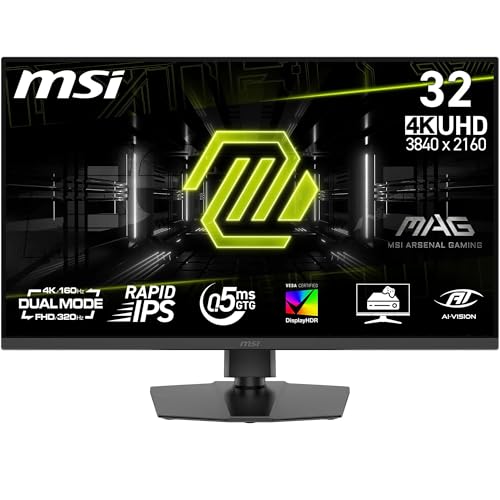 MSI MAG 322URDF E16 Écran Gaming 31.5 Dual-Mode UHD FHD