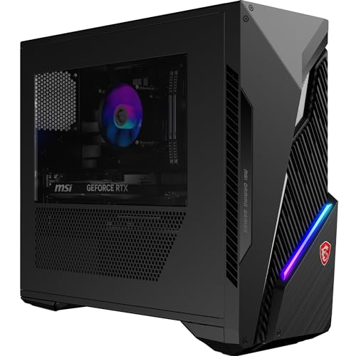 MSI MAG Infinite S3 14NUB7-2630EU PC Gaming - Processeur Intel Core i7-14700F, RTX 4060 Ti, 16 Go DDR5, 1 to SSD NVMe PCIe 3.0 - Alimentation 80 Plus Bronze, Wi-FI 6E - Windows 11 Famille